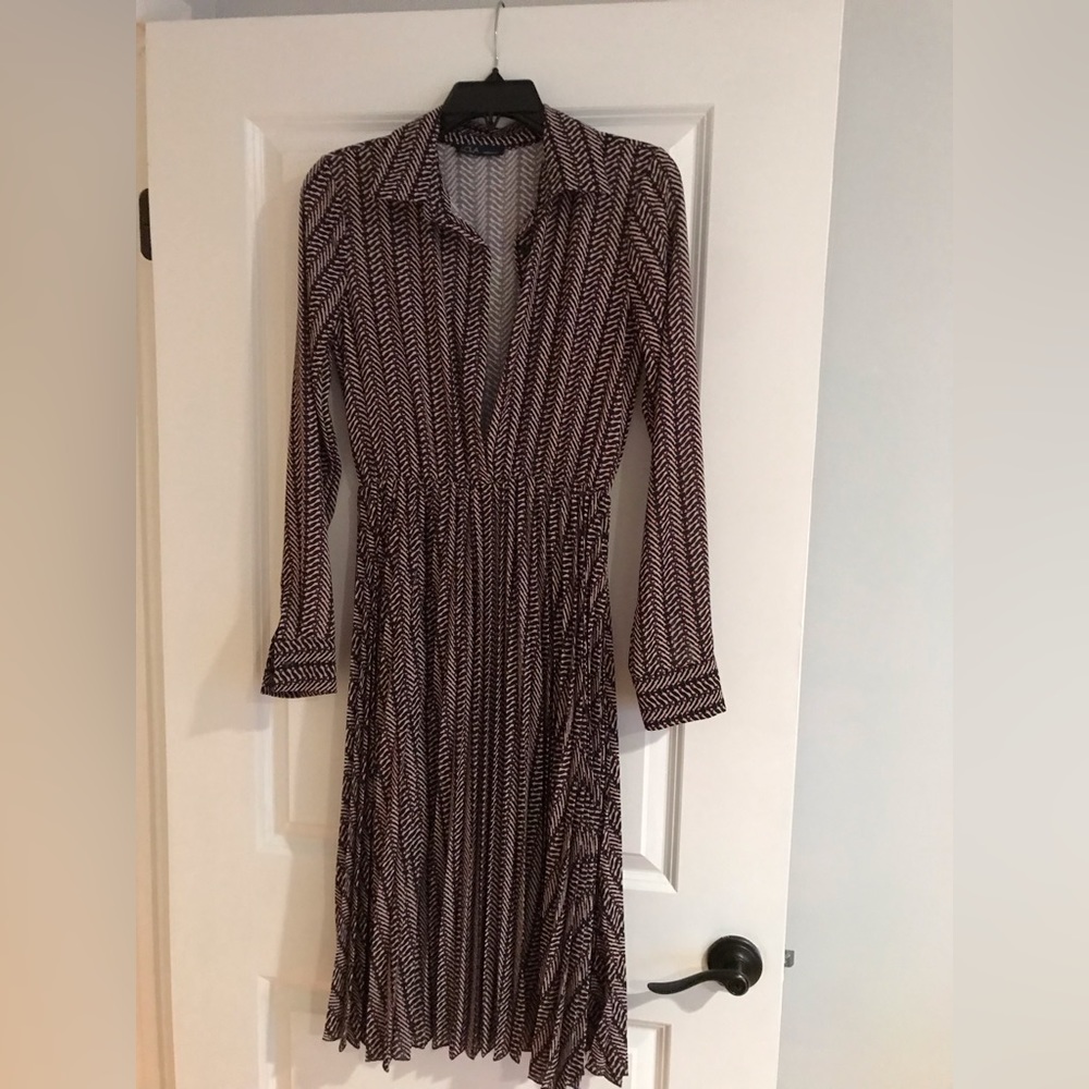 Lola Italian pleated dress